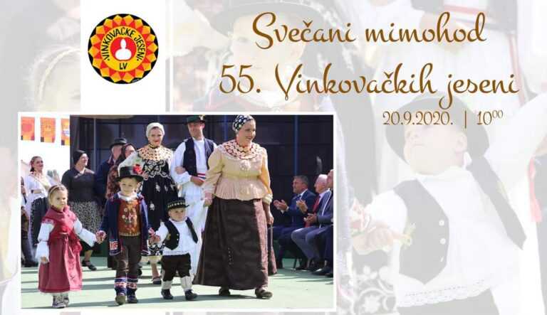KAO I SVAKE GODINE SVEČANI MIMOHOD I REVIJA KONJSKIH ZAPREGA VRHUNAC JE VINKOVAČKIH JESENI
