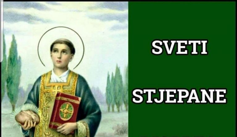 Tko je bio sv. Stjepan i zašto se slavi njegov blagdan?