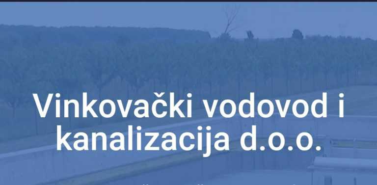 Vinkovački vodovod i kanalizacija obavještava mještane Soljana da je voda ispravna za piće