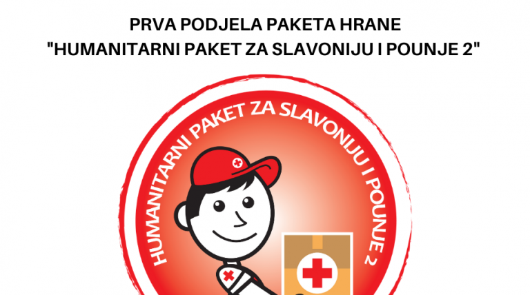 Crveni Križ Županja od sutra počinju podjelu “Humanitarnih paketa za Slavoniju i Pounje 2”