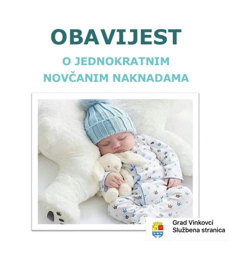 Obavijest o jednokratnim novčanim naknadama