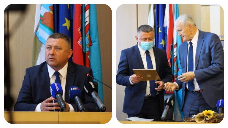 ODRŽANA PRIMOPREDAJA DUŽNOSTI NOVOM ŽUPANU DAMIRU DEKANIĆU