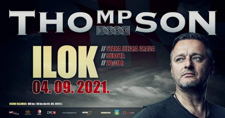Povodom Dana Grada Iloka održat će se veliki koncert Marka Perkovića Thompsona