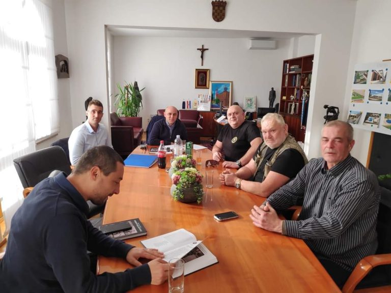 Održan radni sastanak s članovima predsjedništva Udruge stranih dragovoljaca Domovinskog rata