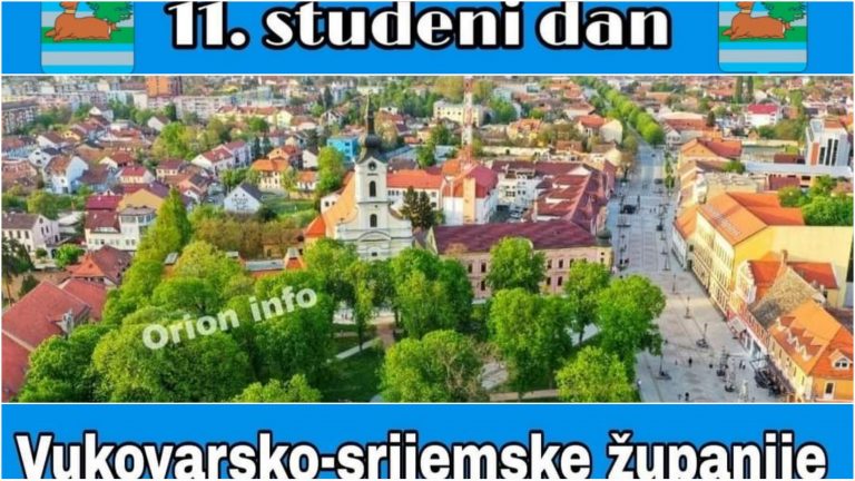 Prijenos svečanog programa povodom Dana Vukovarsko-srijemske županije