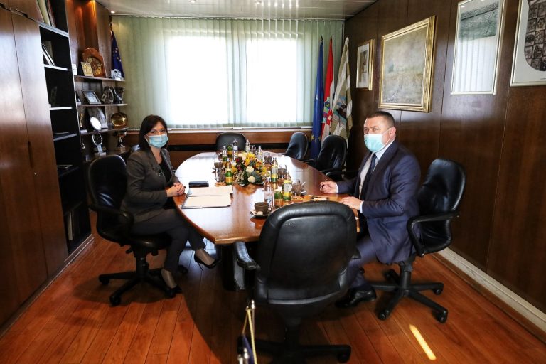 Ministrica Tramišak i župan Dekanić razgovarali o povlačenja EU sredstava s ciljem ravnomjernog razvoja VSŽ.