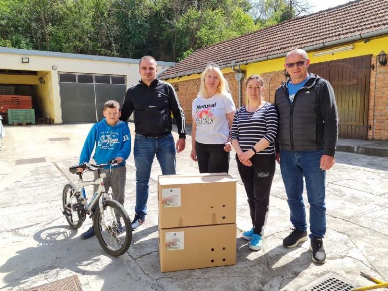 Dodjela pomoći izbjeglicama iz Ukrajine koji su smješteni na području Vukovarsko-srijemske županije