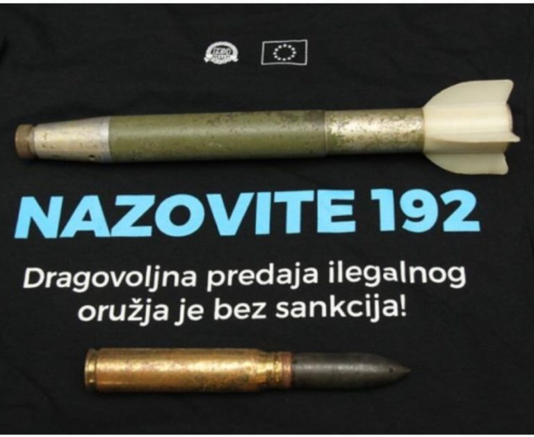 Građani dragovoljno predali oružje i minsko-eksplozivna sredstva