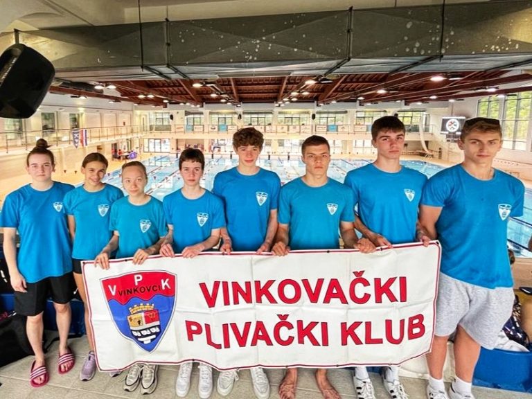 Vinkovački plivački klub na Korčuli na ekipnom C prvenstvu Hrvatske branio boje Vinkovaca