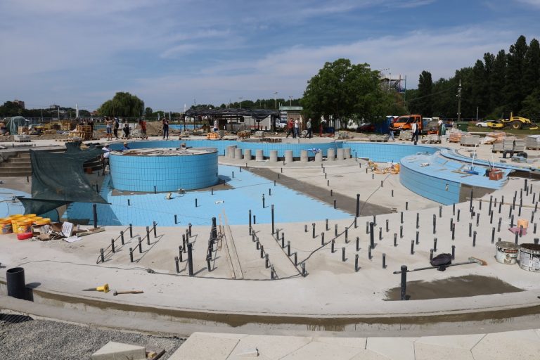 Intenzivni radovi na osječkoj Copacabani, olimpijski bazen od 15. srpnja