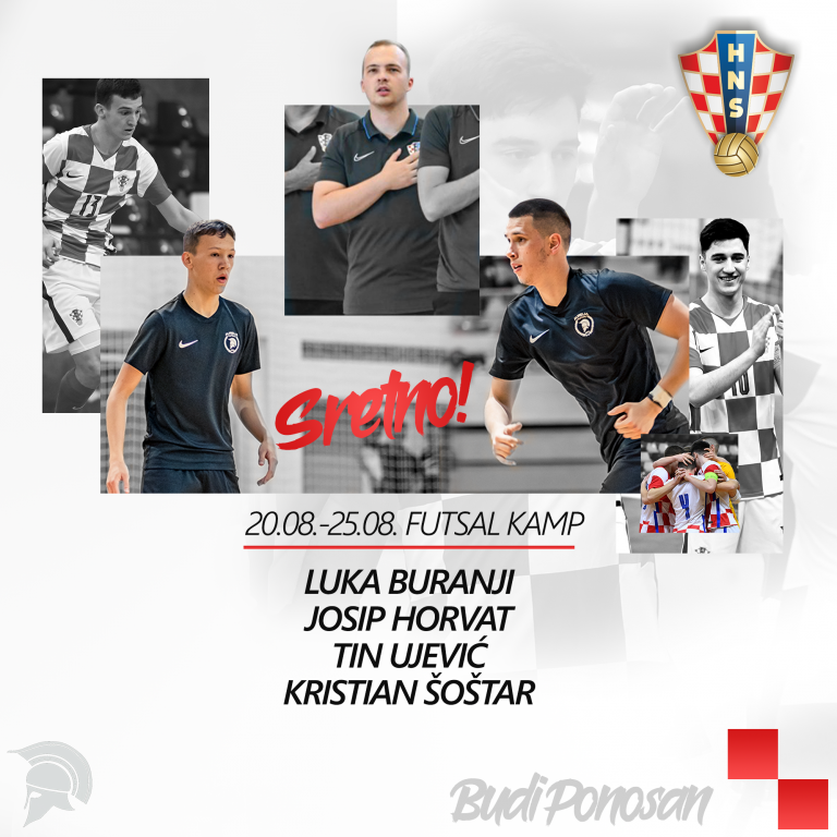 TRENING KAMP HRVATSKE FUTSAL U19 I U17 REPREZENTACIJE   