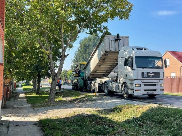 U završnoj fazi radovi u Dunavskoj ulici u Mirkovcima