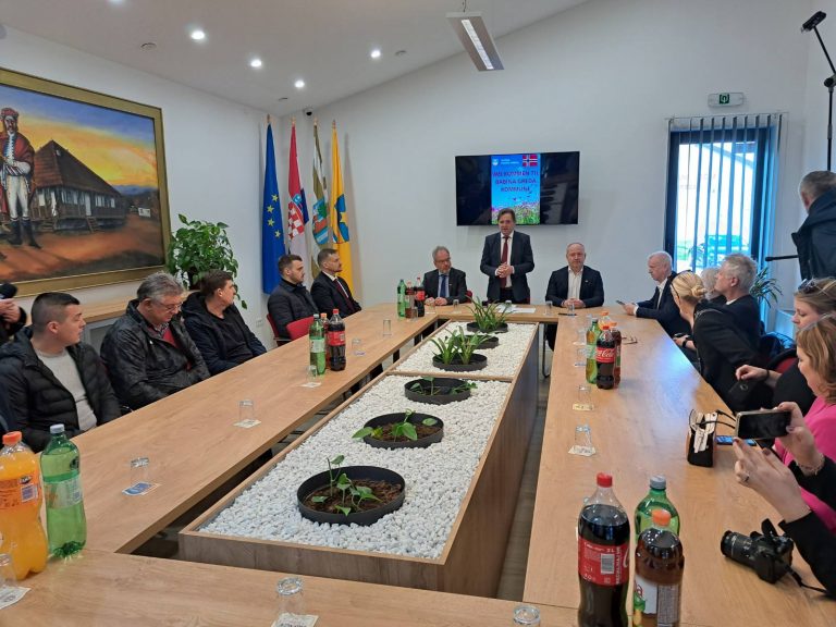 Babina Greda:Norvežani ulažu 50 milijuna eura u tvornicu peleta