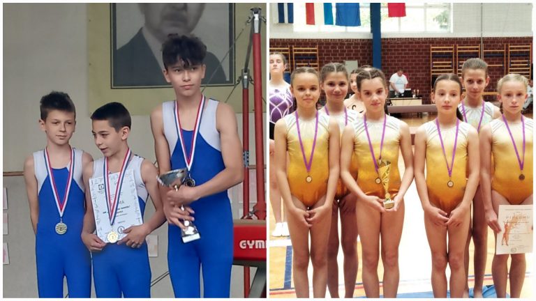 Mlađi juniori zlatni Mlađe juniorke brončane