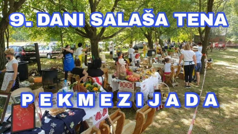 Popularna pekmezijada u nedjelju 27. kolovoza na 9. Danima salaša Tena