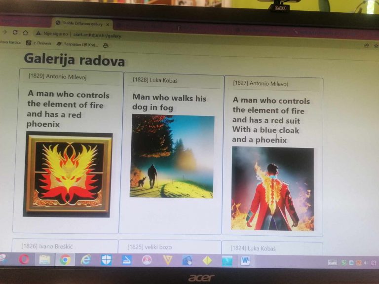 Na ovogodišnjoj ARt future izložbi – radovi učenika OŠ „Antun i Stjepan Radić“ Gunja