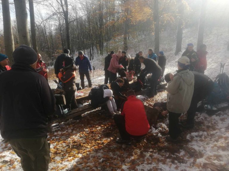 Planinari Frankopana na 23. memorijalu “Anđina baraka”