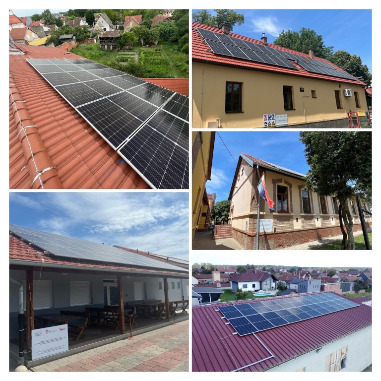 U Općini Andrijaševci puštene u trajni pogon fotonaponske elektrane