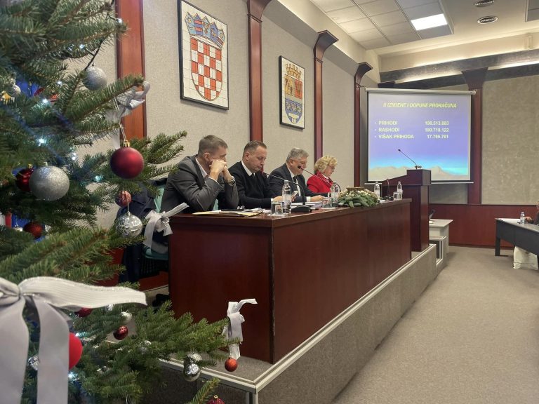 I u sljedećoj se godini nastavljaju izdvajanja za sva područja na kojima se temelji razvoj županije