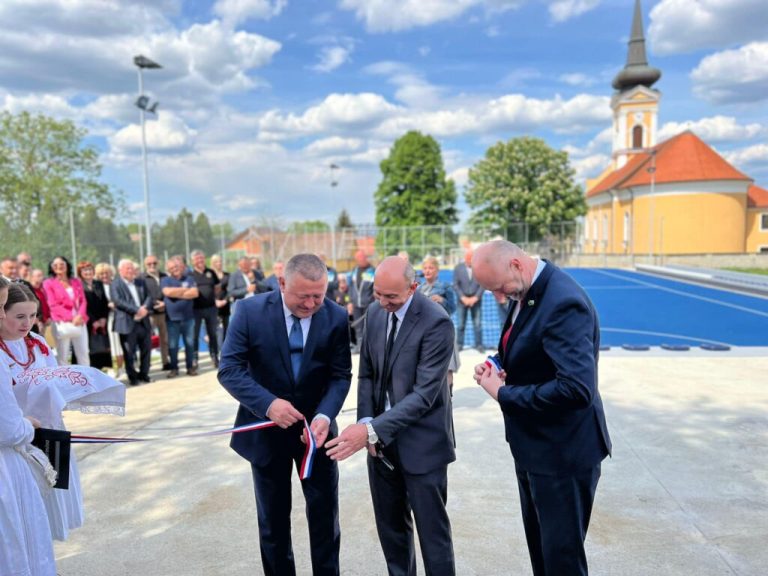 Povodom Dana općine Jarmina otvoren Dom branitelja i novo malonogometno igralište