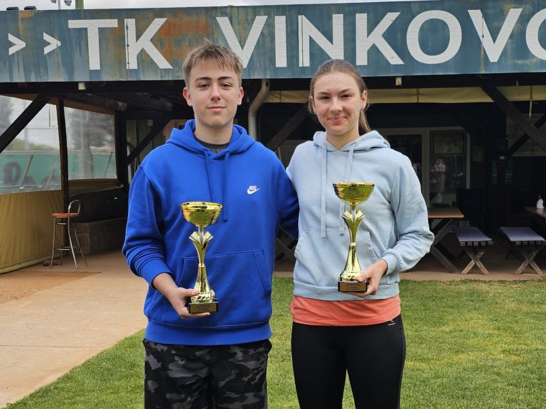 Nina Marić i Jurij Tenko pobjednici OP Vinkovaca do 18 godina