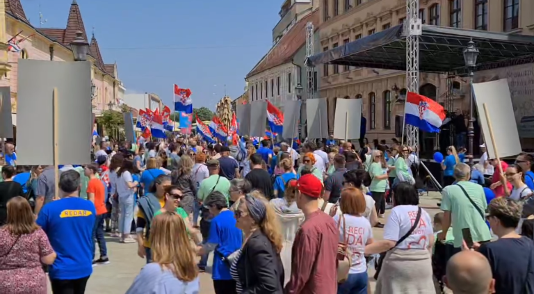 Hod za život, obitelj i Hrvatsku u Vinkovcima-18. svibnja 2024.