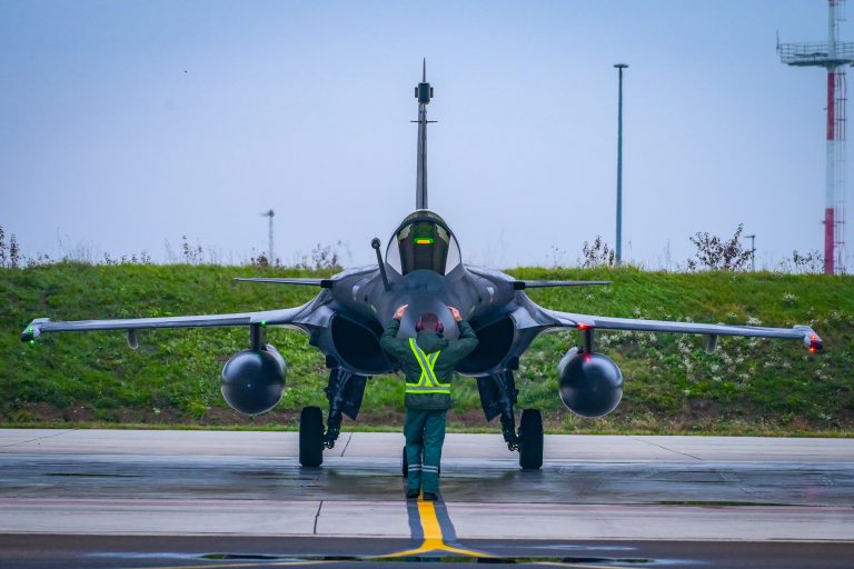 Prelet aviona Rafale iznad zone provedbe VRO Bljesak
