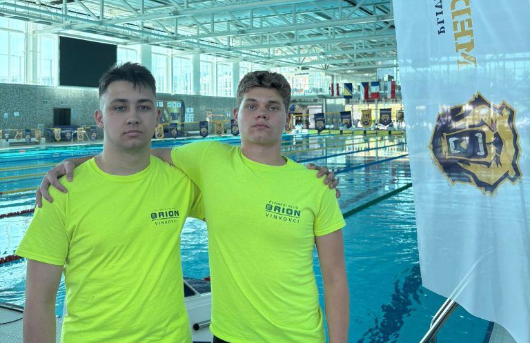 Sudjelovanje Filipa i Ante na “Zlatnom medvjedu” veliko je priznanje za Vinkovački plivački klub Orion