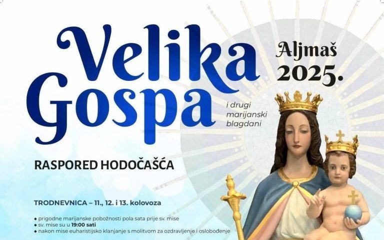 Savjeti hodočasnicima i svim sudionicima u prometu na dan 14. i 15. kolovoza 2025. godine povodom blagdana Velike Gospe