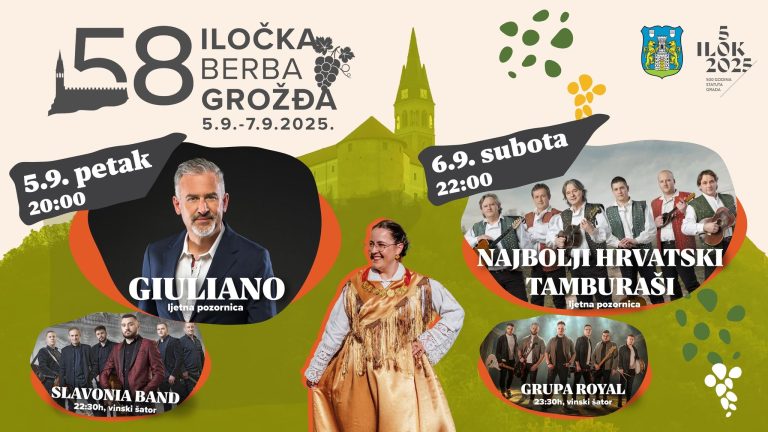 Ovog petka započinje 58. izdanje Iločke berbe grožđa