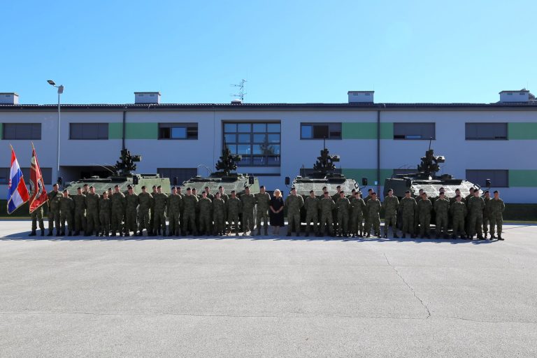 Hrvatski vojnici ispraćeni u NATO aktivnost prednjih kopnenih snaga u Poljsku