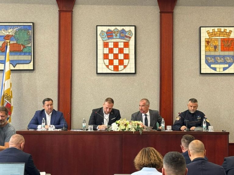 Ministar Vlajčić u Vinkovcima s članovima stožera Civilne zaštite zbog novih slučajeva ASK-a, Hrvatske šume obustavile skupljanje nedrvnih šumskih proizvoda