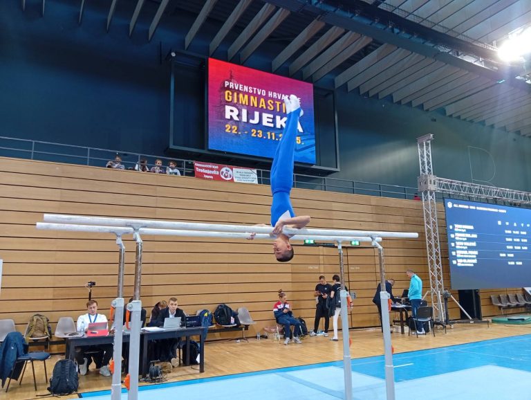 Patrik Kordić Gimnastički klub “Hrvatski sokol” Vinkovci peti u Hrvatskoj