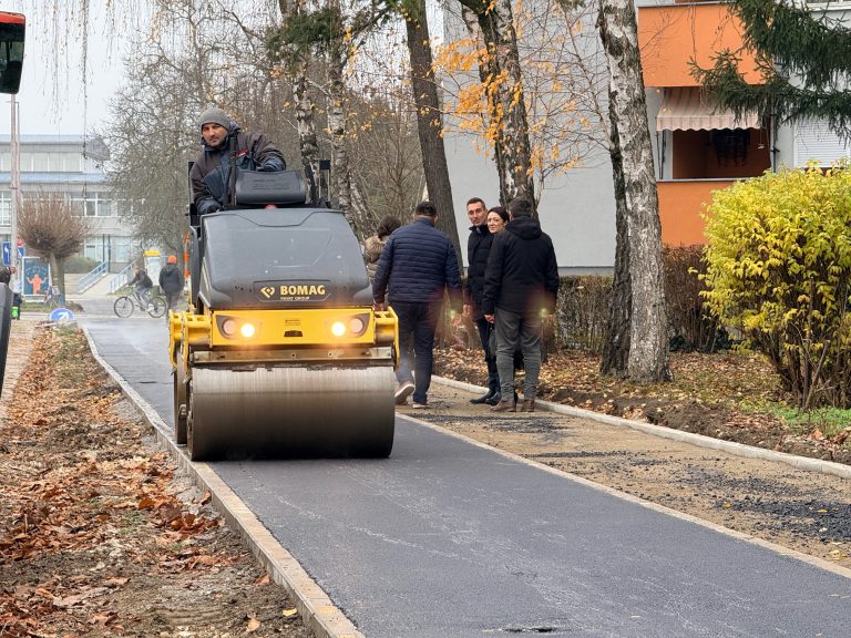 Vinkovci započeli s provedbom „biciklističkih projekata“, nove biciklističke i pješačke staze