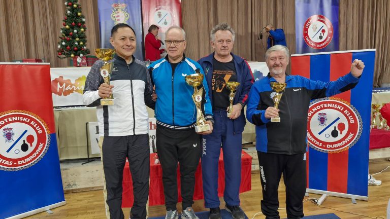 Željko Županić na Međunarodnom turniru u kategoriji 60+ osvojio odlično treće mjesto