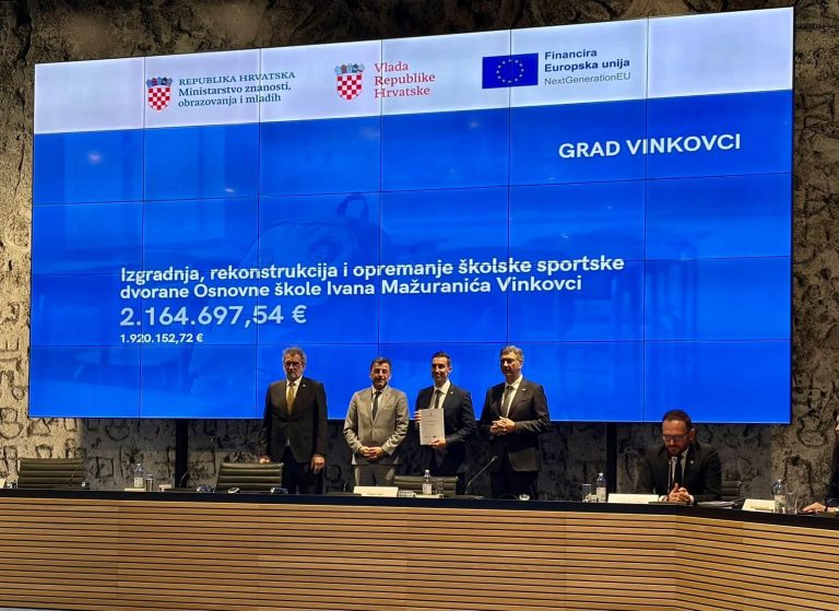 Učenici OŠ Ivana Mažuranića uskoro će na raspolaganju imati veću i opremljeniju školsku sportsku dvoranu