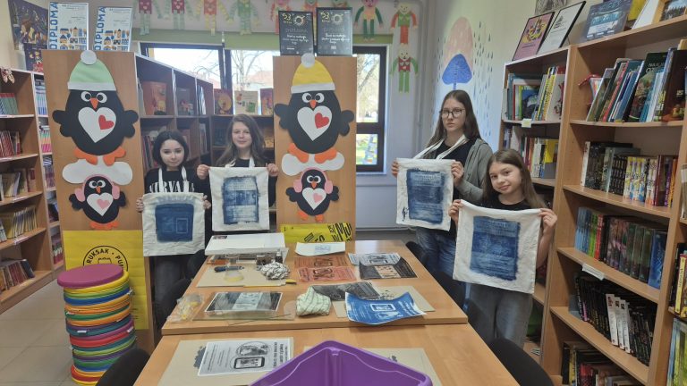 Provedba projekta „Fotografija u plavom – kreativnost kroz cijanotipiju“