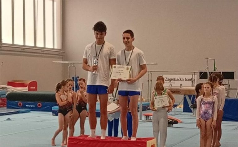 Gimnastičari zlatni u 2. kolu u Osijeku, gimnastičarke nastupile na 1. kolu u Požegi