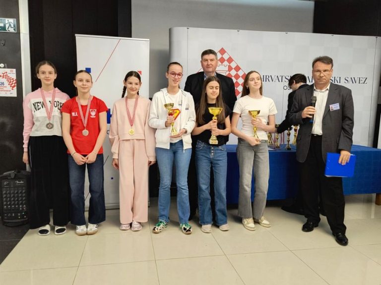 Mladi šahisti ŠK Trpinja među najboljima u Hrvatskoj