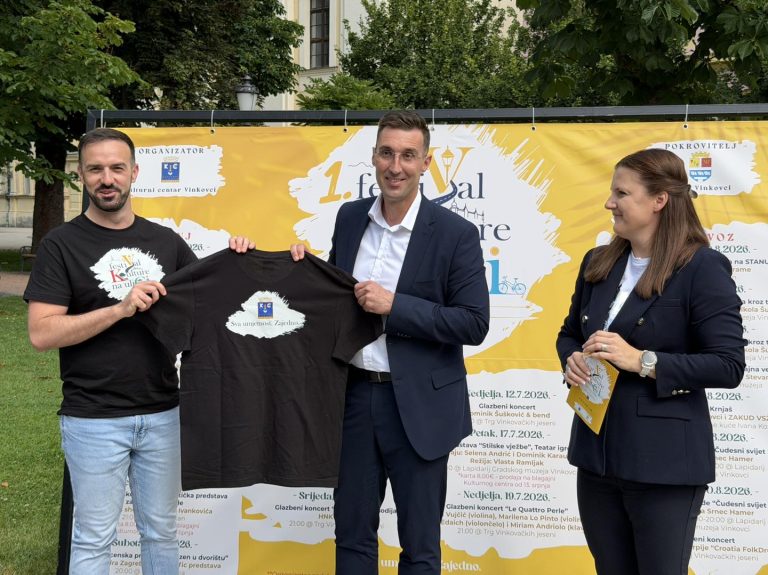 Predstavljen 1. festiVal Kulture na uliCI: Vinkovci ovoga ljeta postaju velika pozornica pod otvorenim nebom